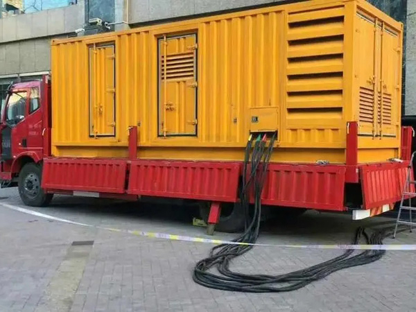 白茅湖农场发电机组干接点启动